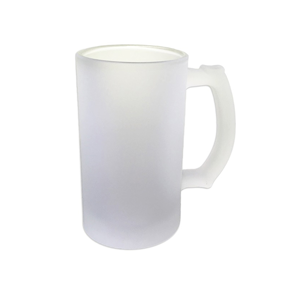 Caneca de Chopp Vidro JATEADO FOSCA  475ml - Metalnox - Valor unitário