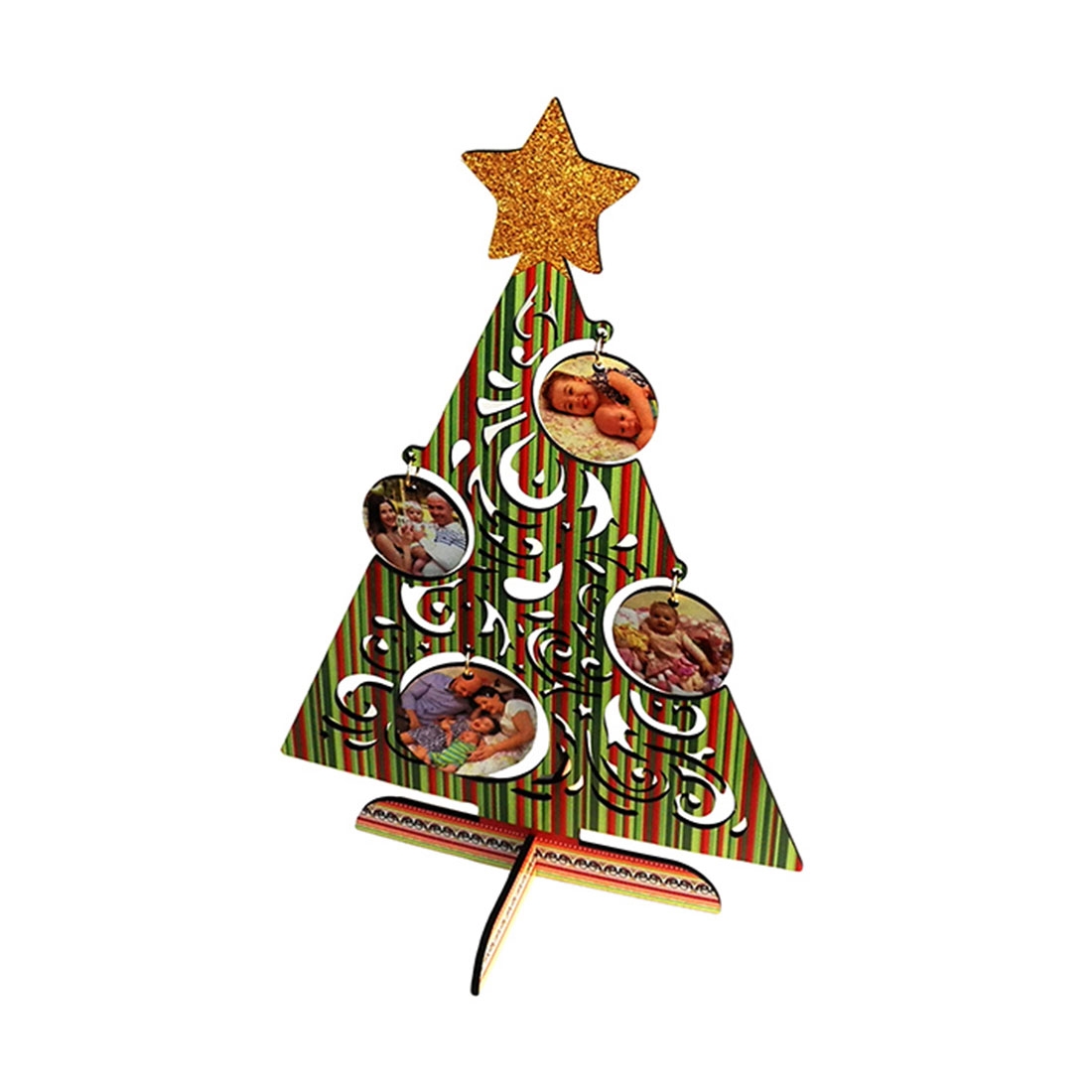 Árvore de Natal em MDF (A4) - Valor Unitário