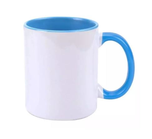 Caneca Interior e Alça AZUL CLARO 325ml