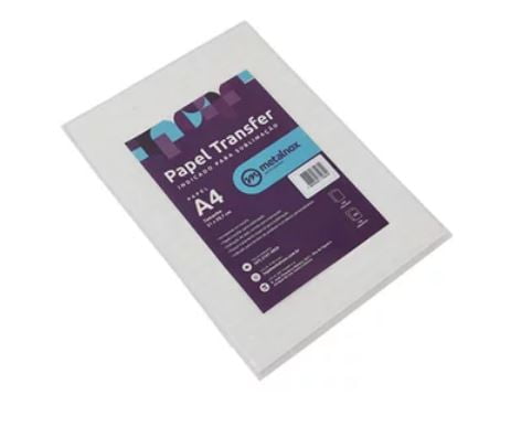 Papel Sublimatico Metalnox A4 - 100 Folhas