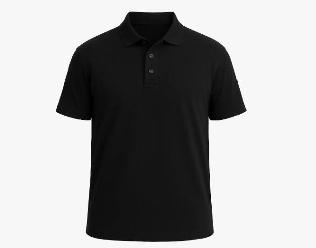 Camiseta Piquet Polo Preta