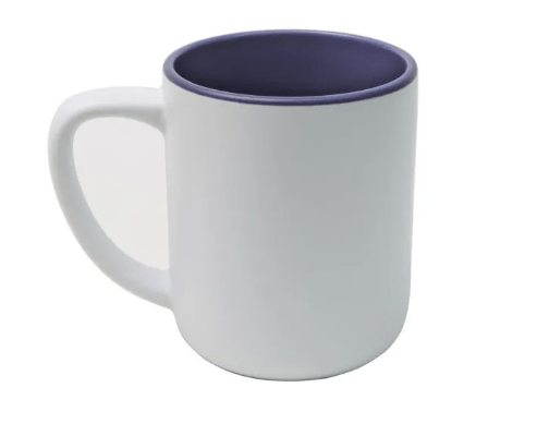 Caneca Cerâmica Organic Matte Interna Colorida Live 