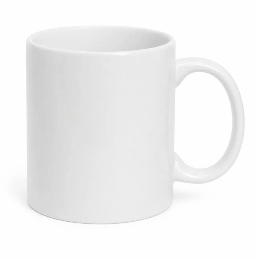 Caneca de Cerâmica Branca BETA 325ml - Valor Unitário - cod 328