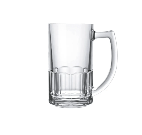 Caneca de Chopp Bristol vidro Transparente SEM RESINA - 340ml