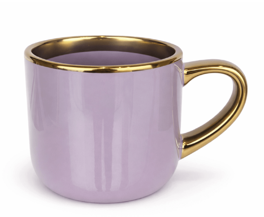 Caneca Imperial Borda e Alça Ouro 400ml Live