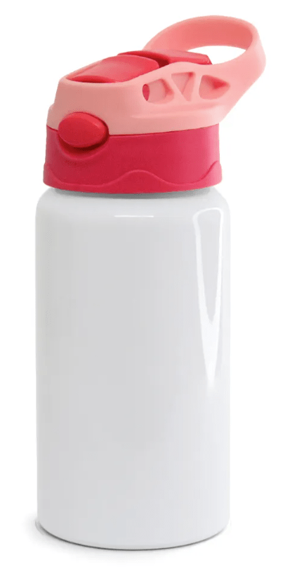 Garrafa Alumínio Squeeze Infantil Bico Retrátil  500ml JKB 
