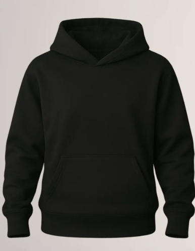 Moletom Canguru Com Touca Gold Preto