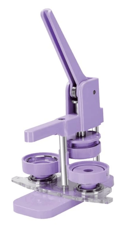 PRENSA PARA BOTTON ADVERTISING 3 MATRIZ 32/44/58MM ROXA DEKO