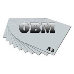 Papel OBM PLUS Tamanho A3 - Pacote com 10 folhas 