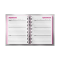 Agenda PLANNER Permanente Capa PET Sublimática Premium Ultra Brilho