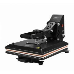 PRENSA PLANA 38X38 C/ GAVETA DEKO PRETA - 110V