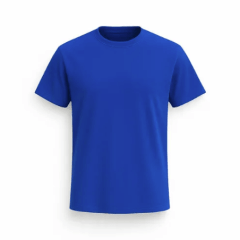 Camiseta Azul Royal Dry Fit 100% Poliéster Para Sublimação Camiseta Azul Royal Dry Fit 100% Poliéster Para Sublimação