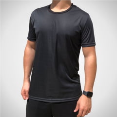 Camiseta PRETO Dry Fit 100% Poliéster Camiseta PRETO Dry Fit 100% Poliéster