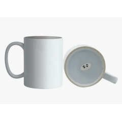 Caneca Cerâmica Branca Panda 325ml - Valor Unitário (cod - 326) Caneca Cerâmica Branca Panda 325ml - Valor Unitário (cod - 326)