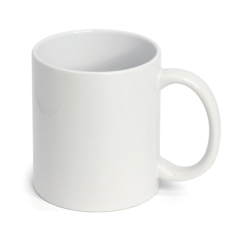 Caneca de Cerâmica Branca BC 325ml - Valor Unitário - cod 329