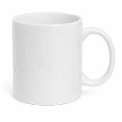 Caneca de Cerâmica Branca BETA 325ml - Valor Unitário - cod 328 Caneca de Cerâmica Branca BETA 325ml - Valor Unitário - cod 328