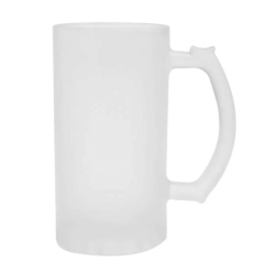 Caneca De Chopp Vidro Jateado Fosco 475ml Panda Caneca De Chopp Vidro Jateado Fosco 475ml Panda