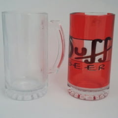 Caneca De Chopp Vidro TRANSPARENTE 475 ML - Valor Unitário