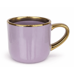 Caneca Imperial Borda e Alça Ouro 400ml Live Caneca Imperial Borda e Alça Ouro 400ml Live