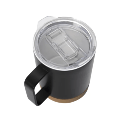 Caneca Termica Inox Office com Tampa Preta 350ml