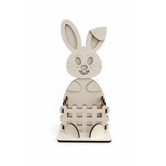 Cestinho De Coelho em Mdf - Valor unitário 
