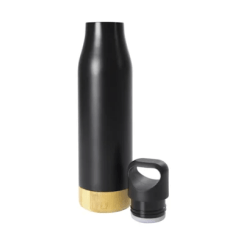 GARRAFA ACO INOX TERMICA EXECUTIVE BASE BAMBU S/ RESINA - 500 ML 