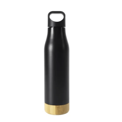 GARRAFA ACO INOX TERMICA EXECUTIVE BASE BAMBU S/ RESINA - 500 ML GARRAFA ACO INOX TERMICA EXECUTIVE BASE BAMBU S/ RESINA - 500 ML