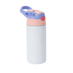 Garrafa Squeeze Inox Infantil Térmica de 300ml Bico Automático Metalnox