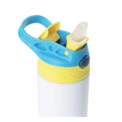 Garrafa Squeeze Inox Infantil Térmica de 300ml Bico Automático Metalnox