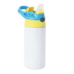 Garrafa Squeeze Inox Infantil Térmica de 300ml Bico Automático Metalnox