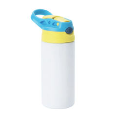 Garrafa Squeeze Inox Infantil Térmica de 300ml Bico Automático Metalnox