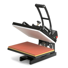 PRENSA TERMICA 6X1 PLANA 29x38 BONE PRATO CANECA 6/12/20 OZ ABERTURA JACARE 110V DEKO