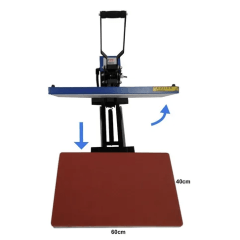 PRENSA TERMICA PLANA DIGITAL 40X60 ABERTURA JACARE COM GAVETA 110V DEKO