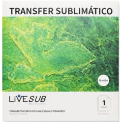 Transfer Sublimático Live Craft Modelo ORVALHO 30,5x30,5 - 1 folha